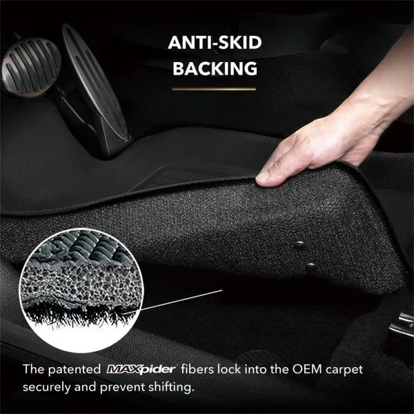 3D MAXpider Floor Mats Honda Fit (2015-2022) All-Weather Kagu Series - Front or Second Row