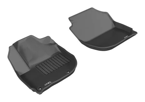 3D MAXpider Floor Mats Honda Fit (2015-2022) All-Weather Kagu Series - Front or Second Row