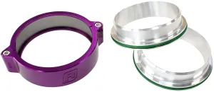 4" (102mm) Billet Aluminium Intercooler Clamp AF25-4000PUR
