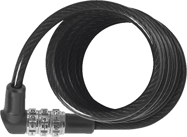 Abus Coil Cable 3506C/180-Black