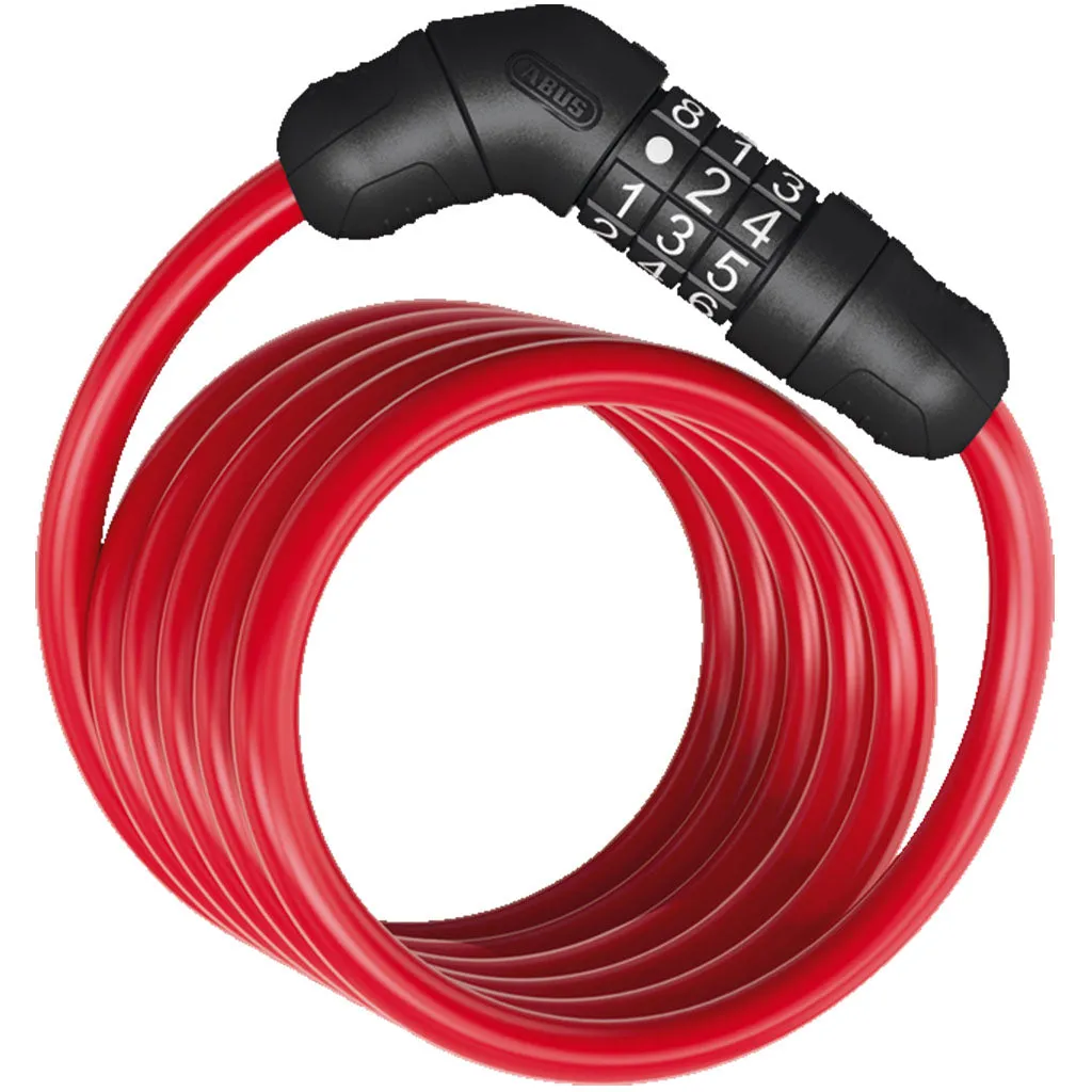 Abus Coil Cable Key Lock Star 4508C/150 - Colour
