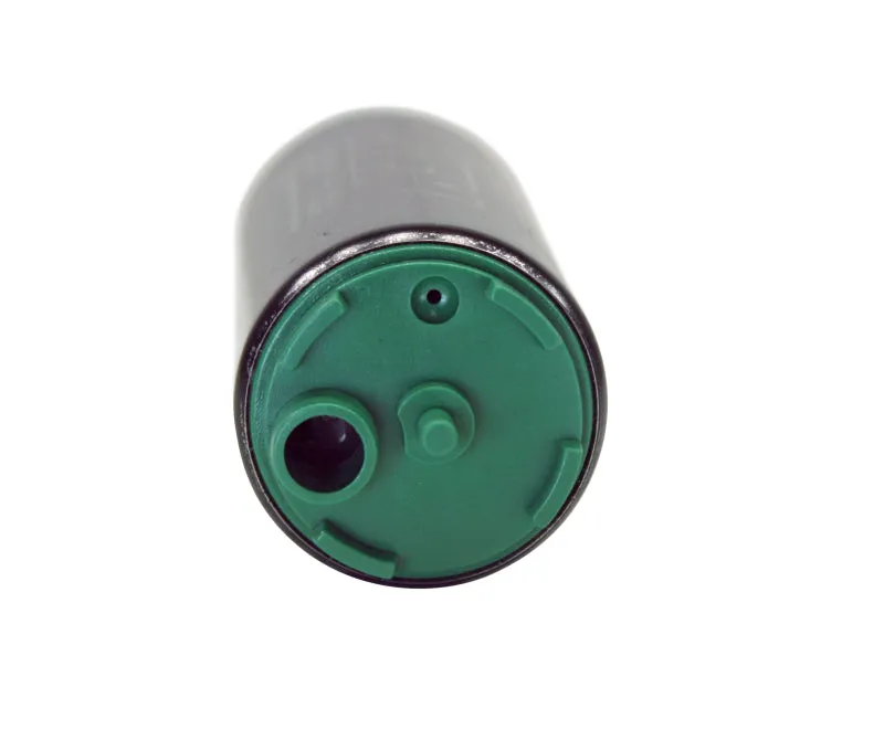 AEM High Flow -" Tank Electric Fuel Pump 320 lph at 43 psi Offset Filter Sock Inlet 8mm Hose Barb Outlet - Install Kit