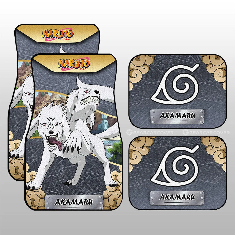 Akamaru Car Floor Mats Custom Car Accessories