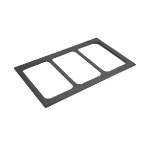 Bon Chef 52027BLKSPKLD Tile Inset