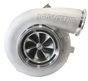 BOOSTED 106102 V-Band 1.22 Turbocharger 2500HP, Natural Cast Finish AF8006-6023