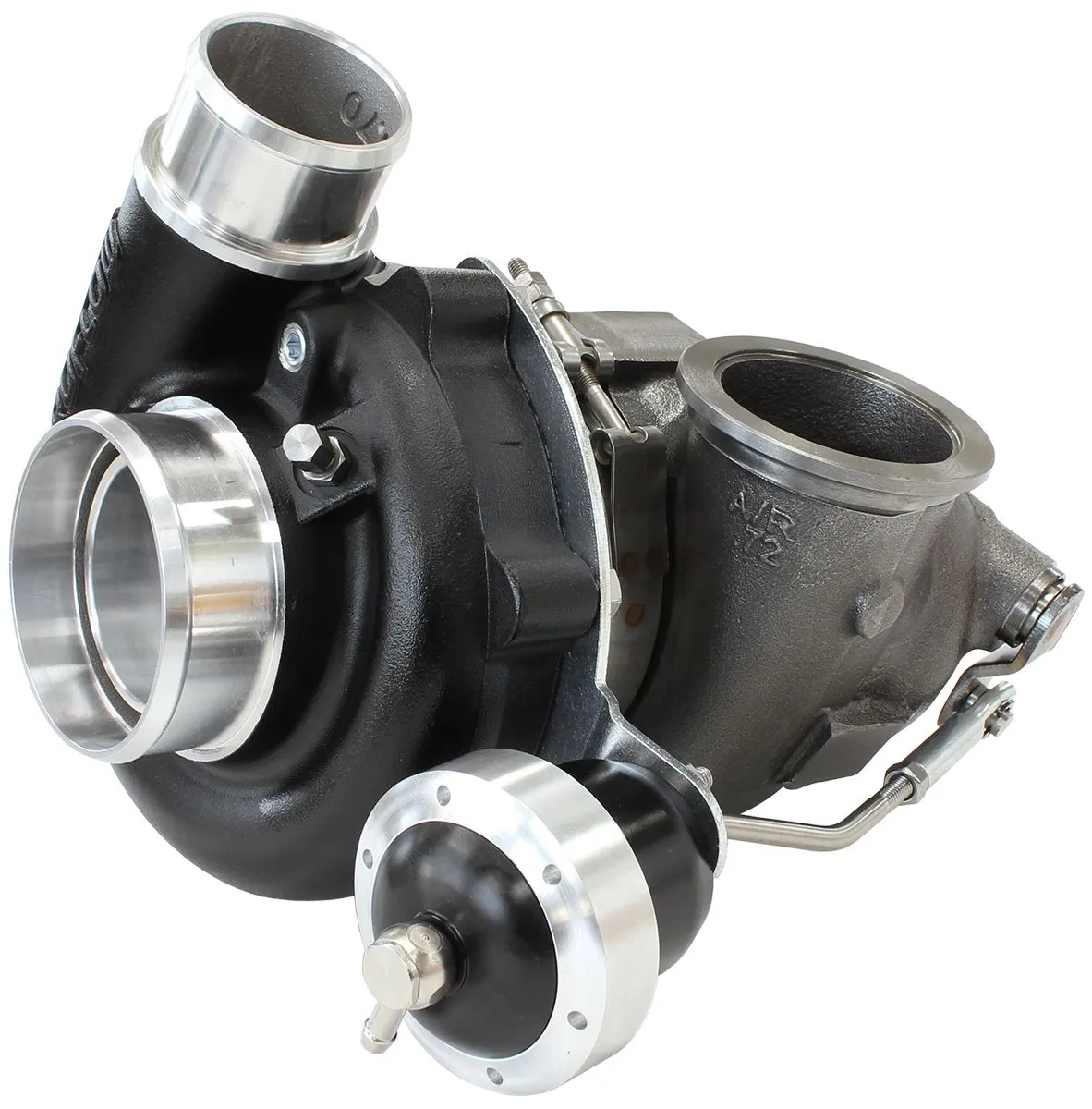 BOOSTED 5449 .72 Turbocharger 660HP, Hi Temp Black Finish AF8005-2018BLK