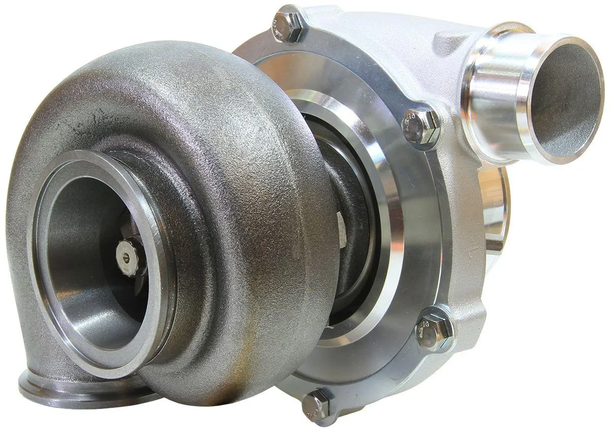 BOOSTED 5455 1.01 Reverse Rotation Turbocharger 650HP, Natural Cast Finish AF800