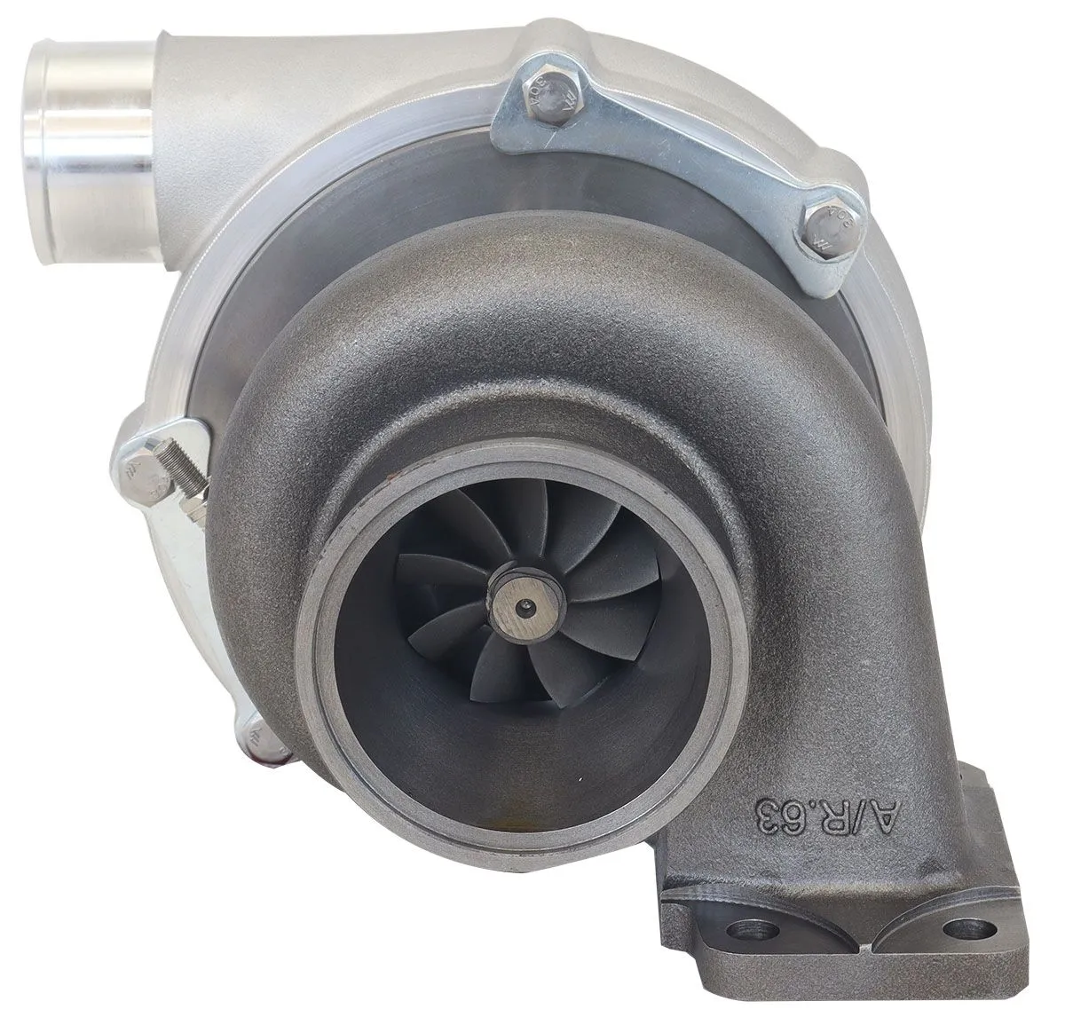 BOOSTED 6255 .83 Turbocharger 900HP, Natural Cast Finish AF8005-3052