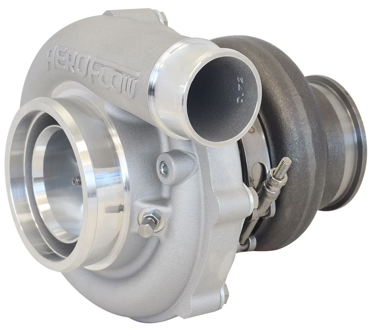 BOOSTED 6255 .83 Turbocharger 900HP, Natural Cast Finish AF8005-3052