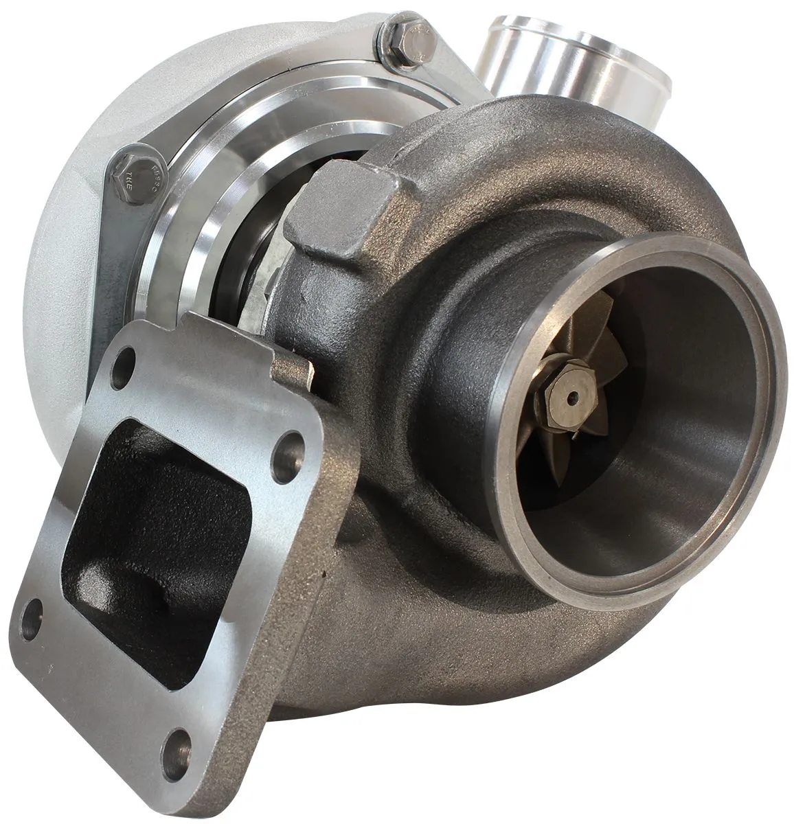 BOOSTED 6662 T4 .82 Turbocharger 900HP, Natural Cast Finish AF8005-4000