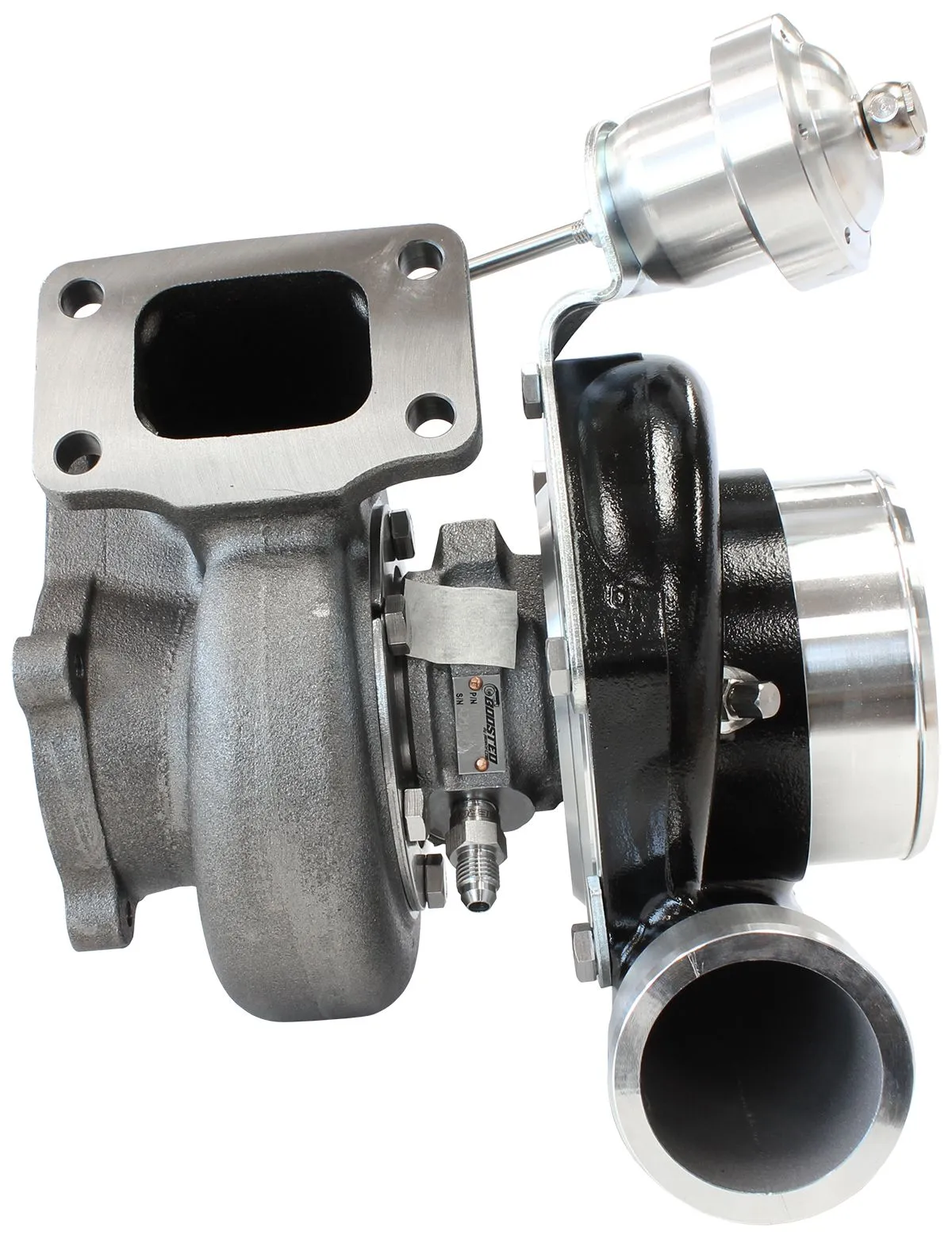 BOOSTED 6762 XR6 1.06 Turbocharger 1000HP, Hi Temp Black Finish AF8005-3029BLK