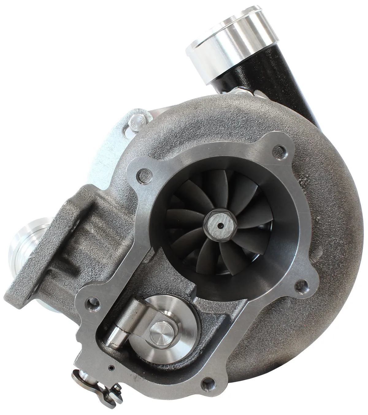 BOOSTED 6762 XR6 1.06 Turbocharger 1000HP, Hi Temp Black Finish AF8005-3029BLK
