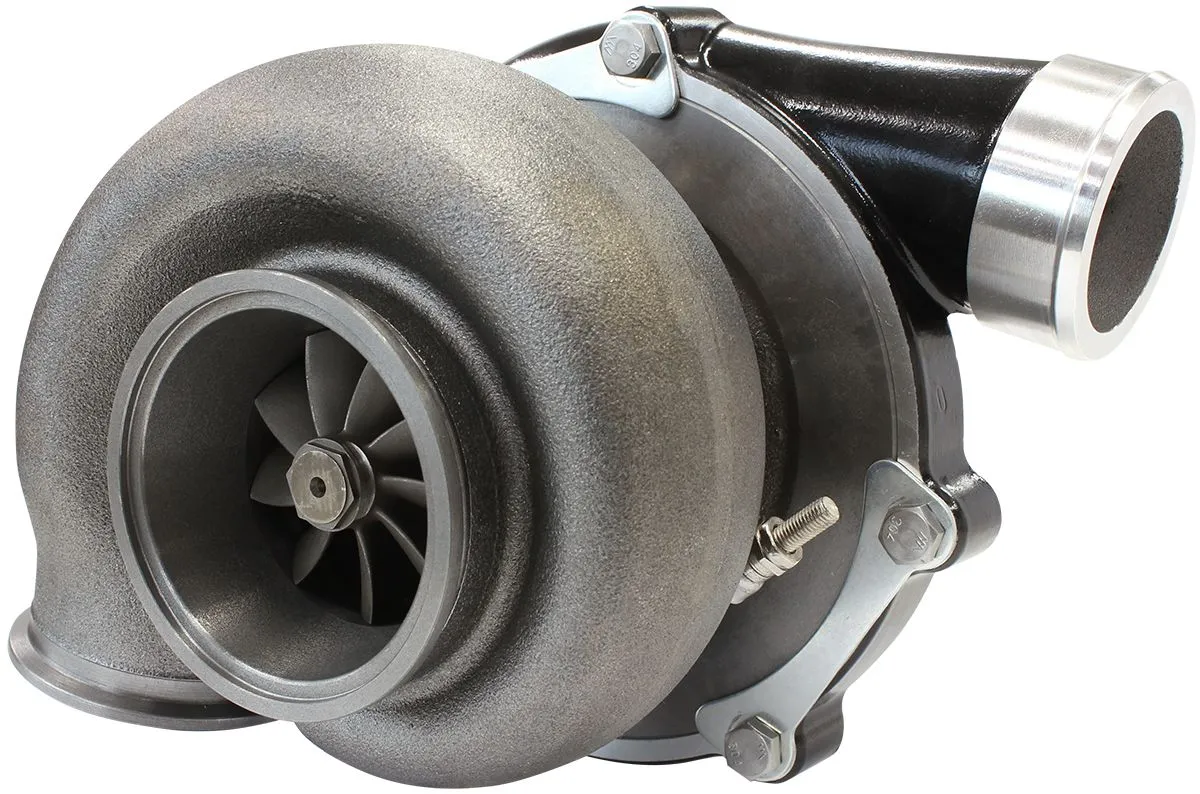 BOOSTED 6862 1.21 Reverse Rotation Turbocharger 1050HP, Hi Temp Black Finish AF8
