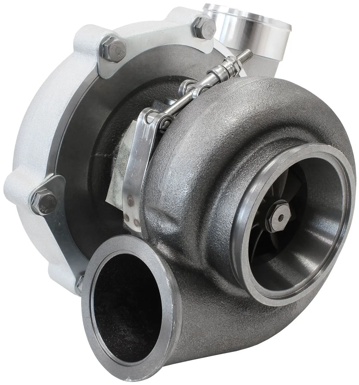 BOOSTED 6862 .83 Turbocharger 1050HP, Natural Cast Finish AF8005-3072