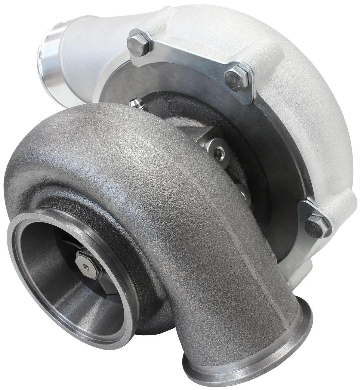 BOOSTED 6862 .83 Turbocharger 1050HP, Natural Cast Finish AF8005-3072