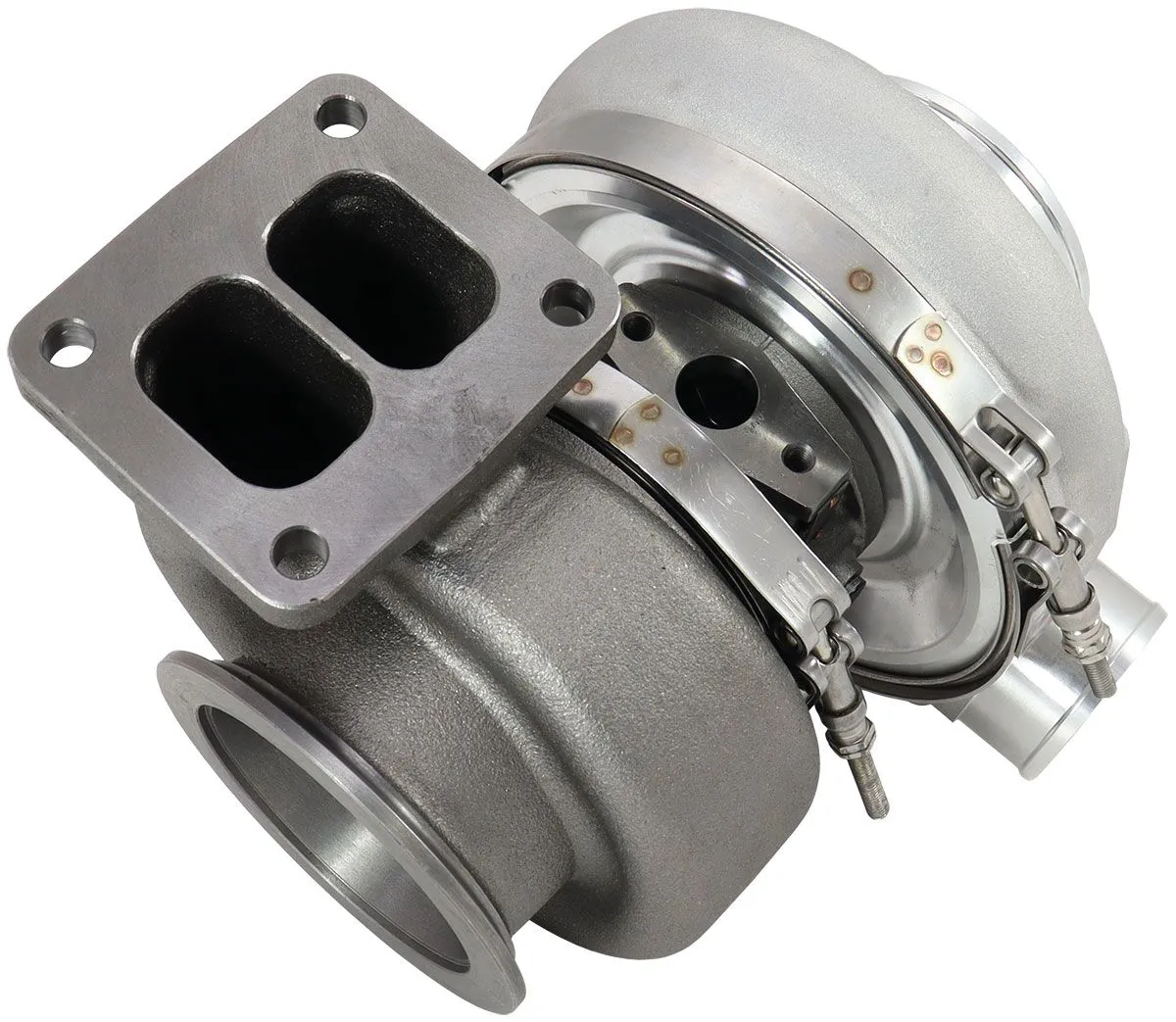 BOOSTED 7170 T4 0.85 Turbocharger 1150HP, Natural Cast Finish AF8005-4063