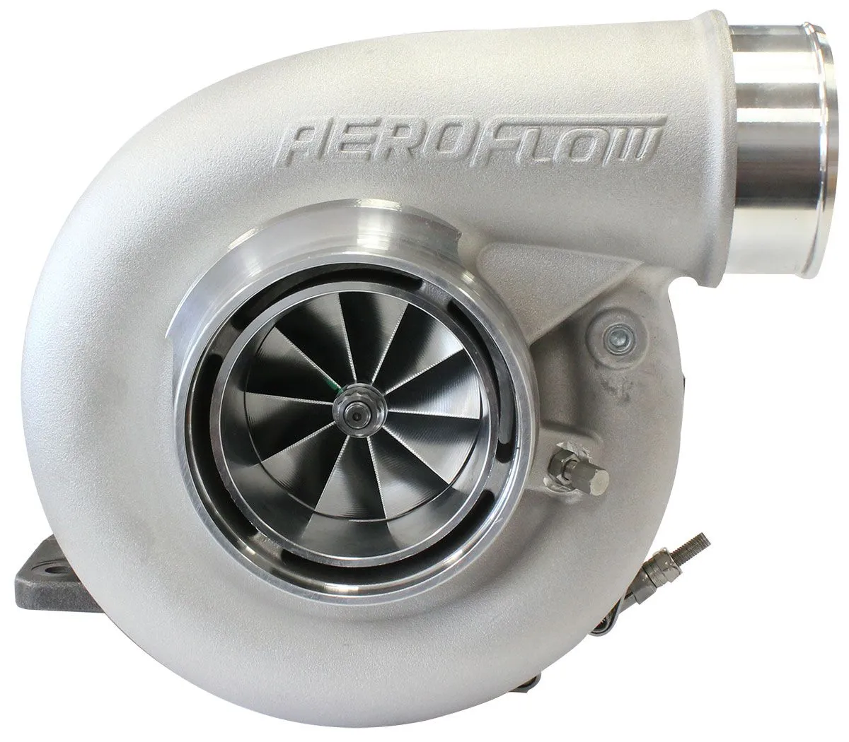 BOOSTED 7375 T4 1.01 Turbocharger 1200HP, Natural Cast Finish AF8005-4040