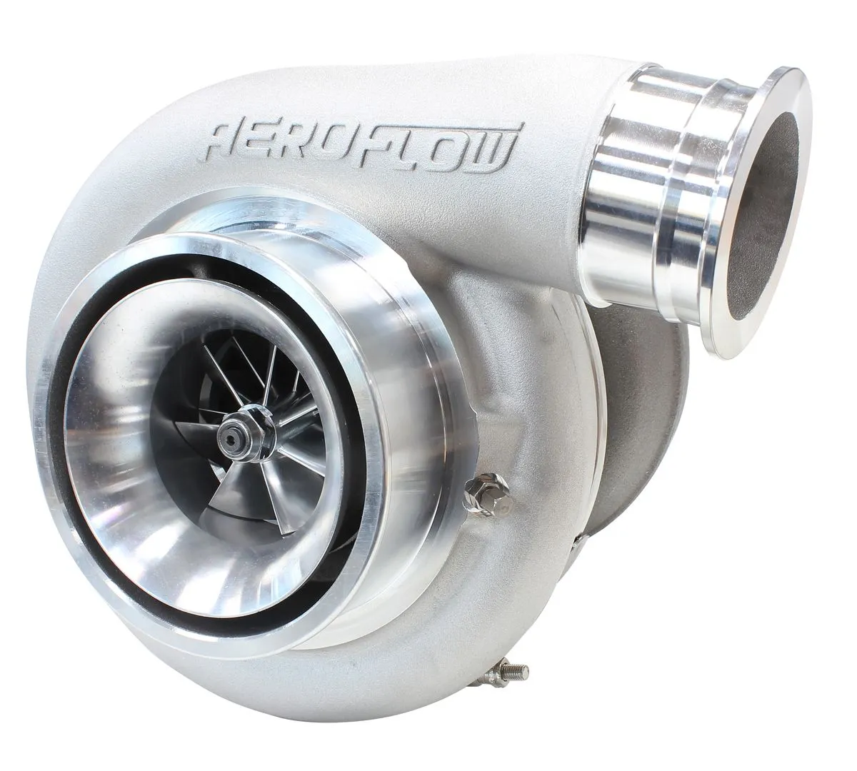 BOOSTED 7588 T6 1.32 Turbocharger 1500HP, Natural Cast Finish AF8005-6010