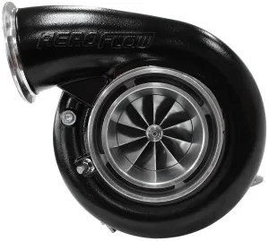 BOOSTED 7975 1.15 Reverse Rotation Turbocharger 1450HP, Hi Temp Black Finish AF8