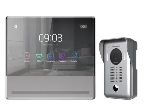 Commax Fine View Video Doorphone Monitor 7'' Handsfree, Design CDV-70QT   DRC40YFD Camera