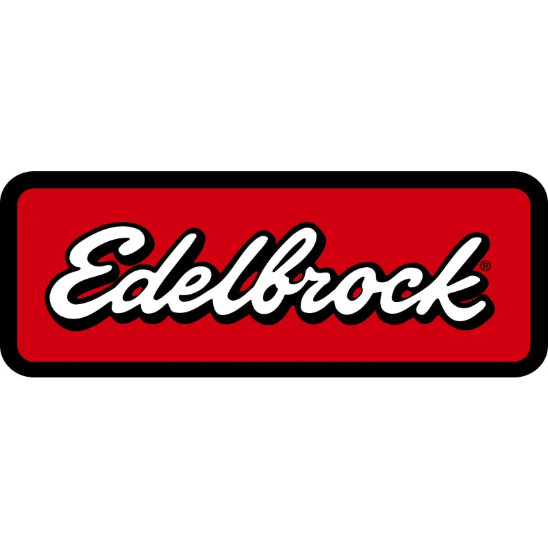 Edelbrock Fuel Pressure Regulator - 4-1/2 to 9 psi - 3/8 in NPT Inlet - Dual 3/8 in NPT Outlets - Single Regulator - Mounting Plate / Regulator / Fuel Lines - Square Bore - Black / Clear Anodized