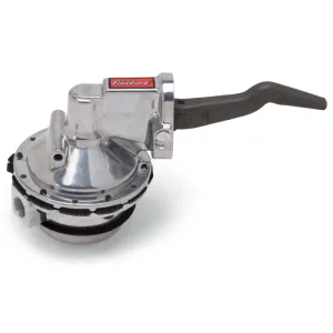 Edelbrock Performer RPM Mechanical Fuel Pump - 110 gph at 6 psi - 3/8 in NPT Female Inlet / Outlet - Polished - Gas - Ford FE-Series