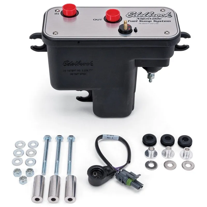 Edelbrock Universal EFI Fuel Sump Tank Only 67GPH 35-90 psi