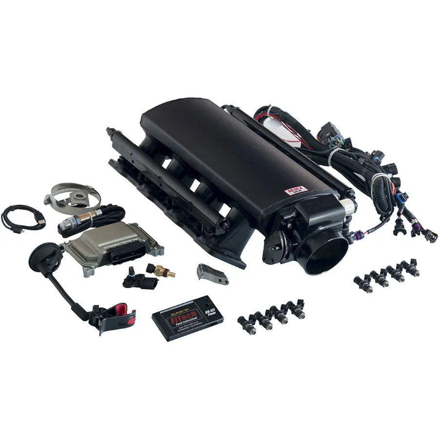 FiTech Ultimate EFI LS 500HP Fuel Injection Multi Port 36 lb/hr Injectors LS1/LS2/LS6 GM LS-Series - Trans Controller