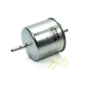 Fram In-Line 5 Micron Fuel Filter - Paper Element - 5/16 in Hose Barb Inlet - 5/16 in Hose Barb Outlet - Disposable - Zinc Oxide