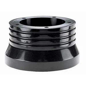 Grant Billet Installation Kit - Black Polished - 5 Bolt Steering Wheel / Security System