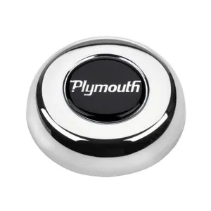 Grant Steering Wheels Plymouth Logo Horn Button Steel Chrome Grant Classic/Challenger Series Wheels