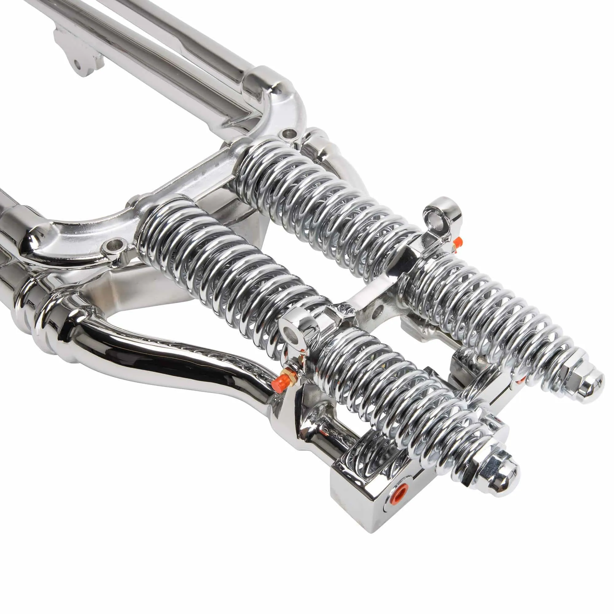 Hardbody Antique Style Springer Front End - 2 inch Under Length - Chrome