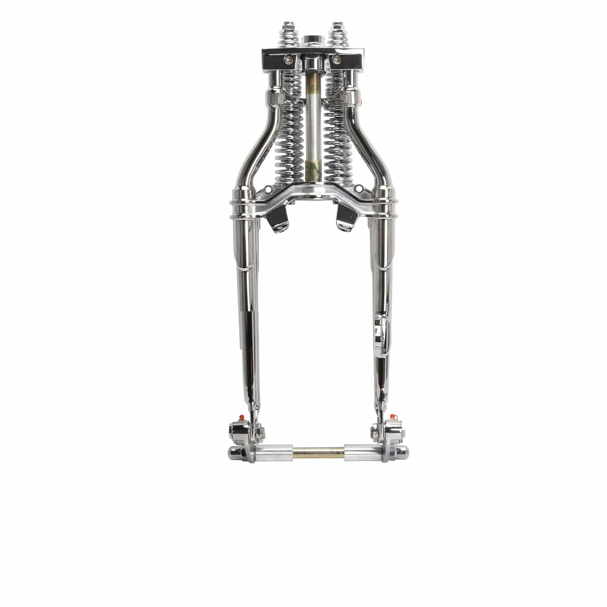 Hardbody Antique Style Springer Front End - 2 inch Under Length - Chrome