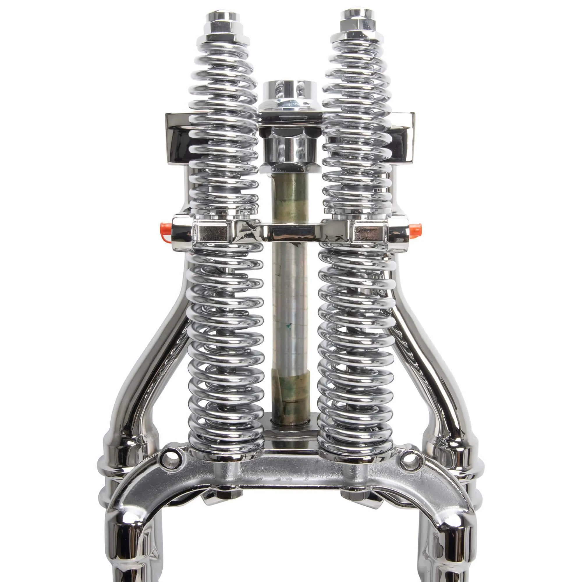 Hardbody Antique Style Springer Front End - 2 inch Under Length - Chrome