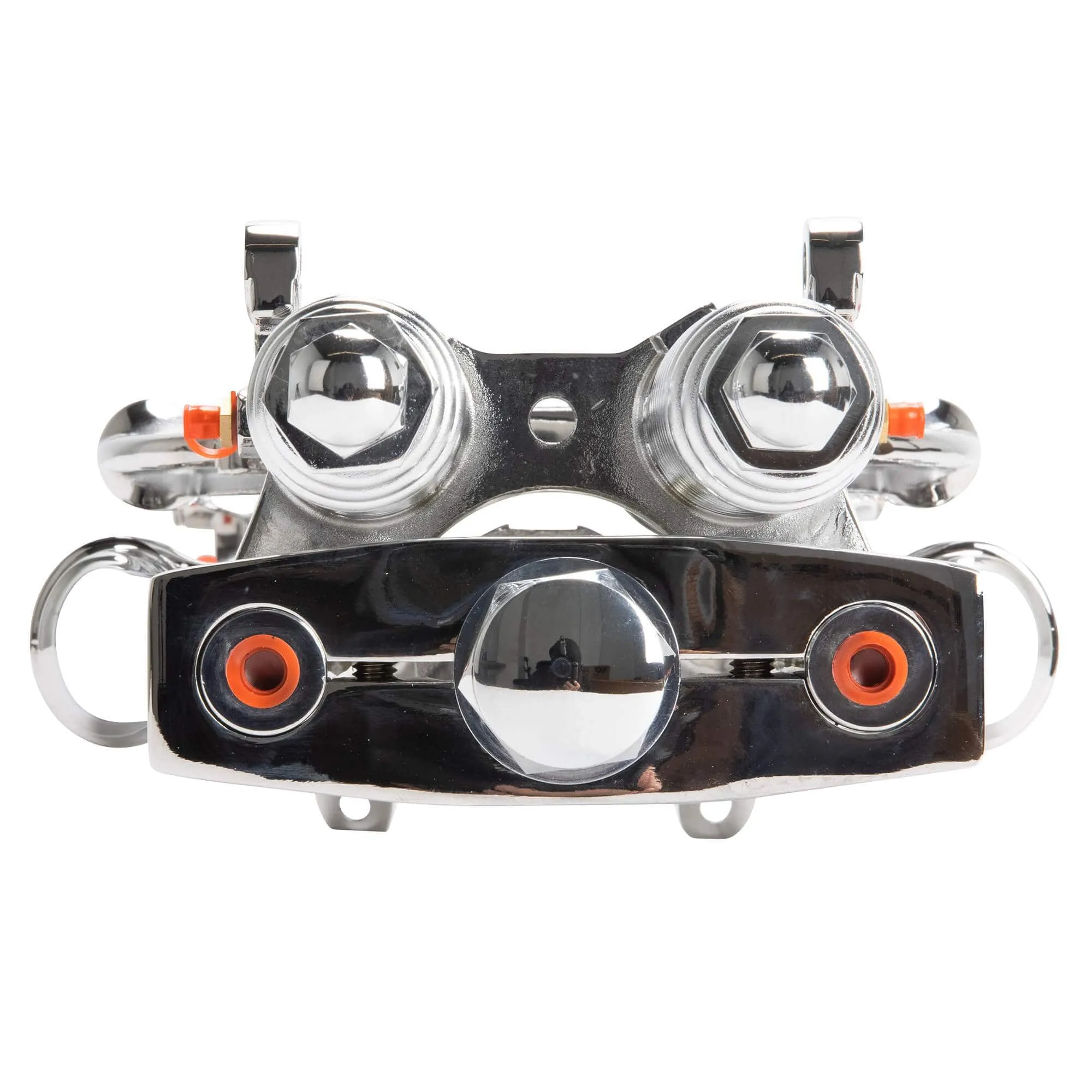 Hardbody Antique Style Springer Front End - 2 inch Under Length - Chrome