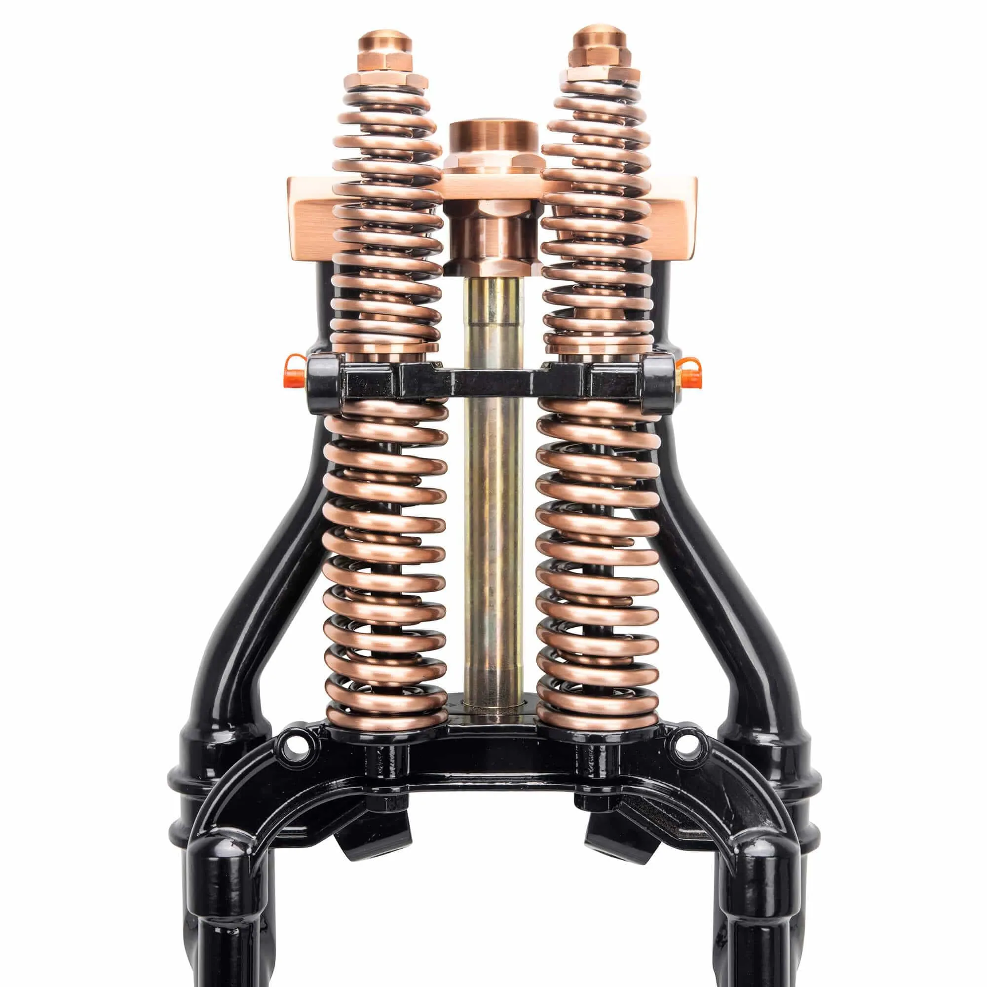 Hardbody Antique Style Springer Front End - 2 inch Under Length - Copper and Black