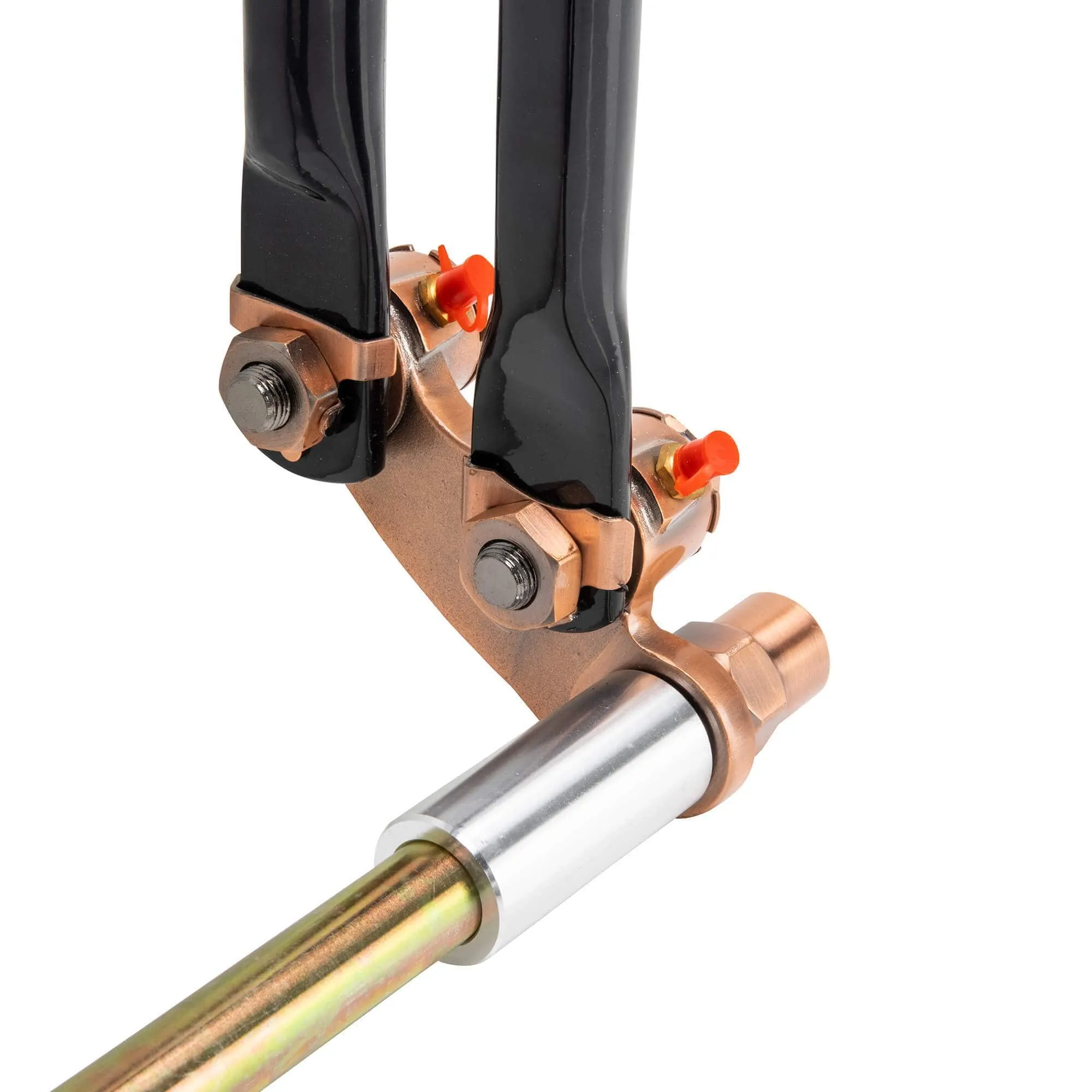 Hardbody Antique Style Springer Front End - 2 inch Under Length - Copper and Black