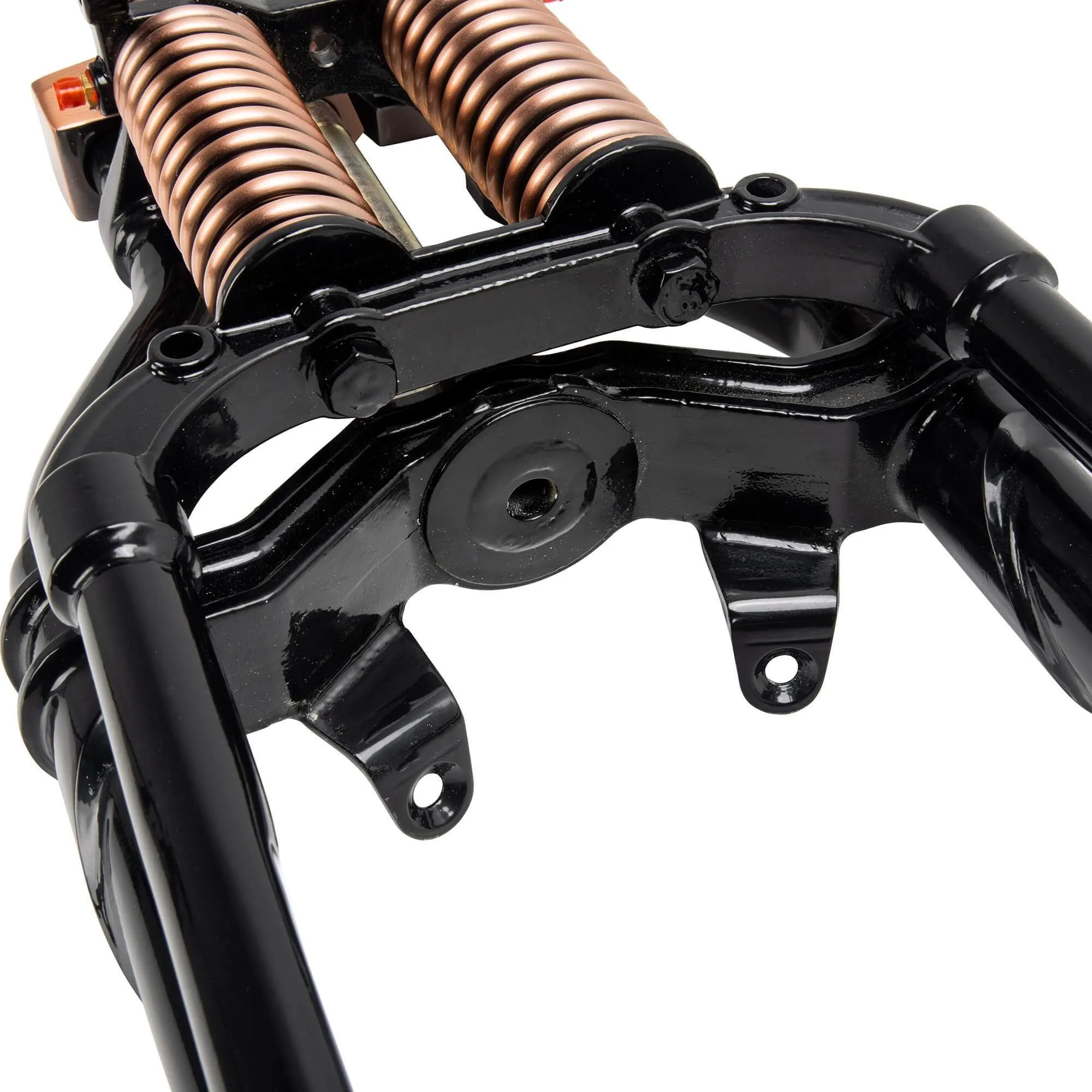 Hardbody Antique Style Springer Front End - 2 inch Under Length - Copper and Black