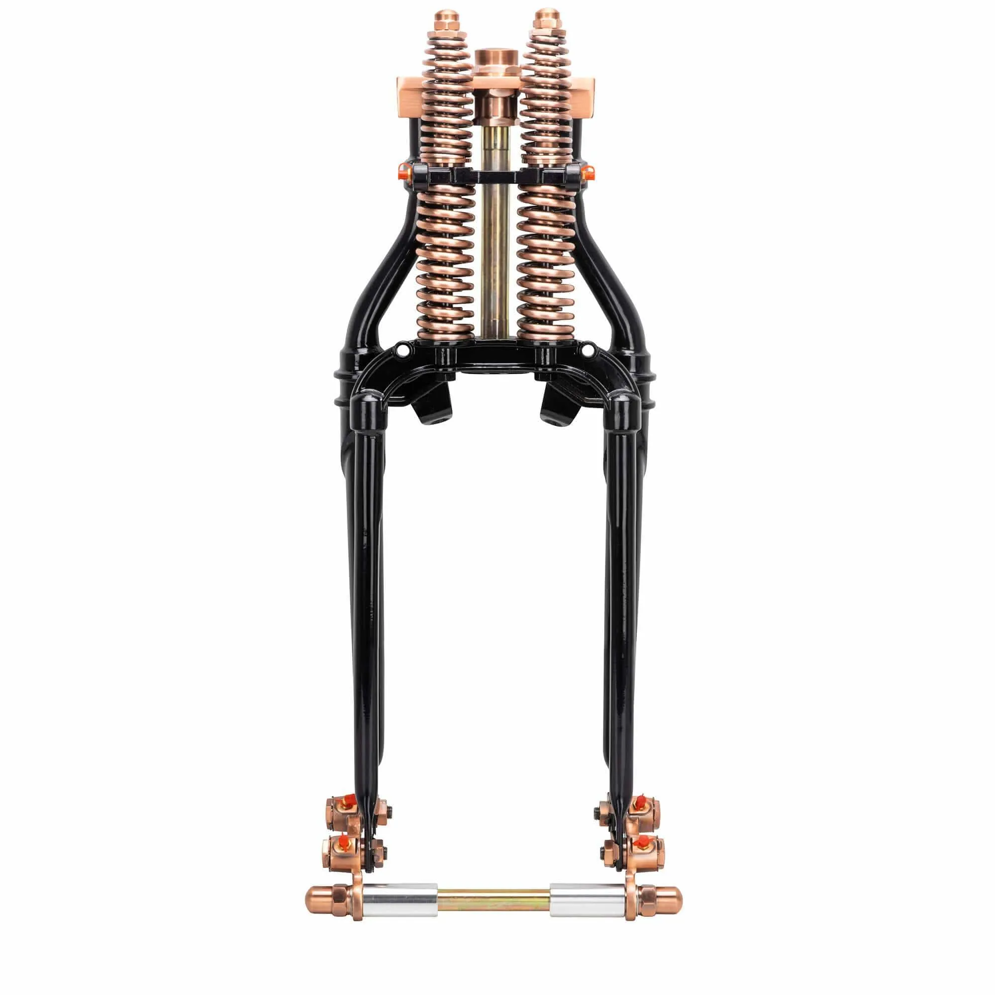 Hardbody Antique Style Springer Front End - 2 inch Under Length - Copper and Black