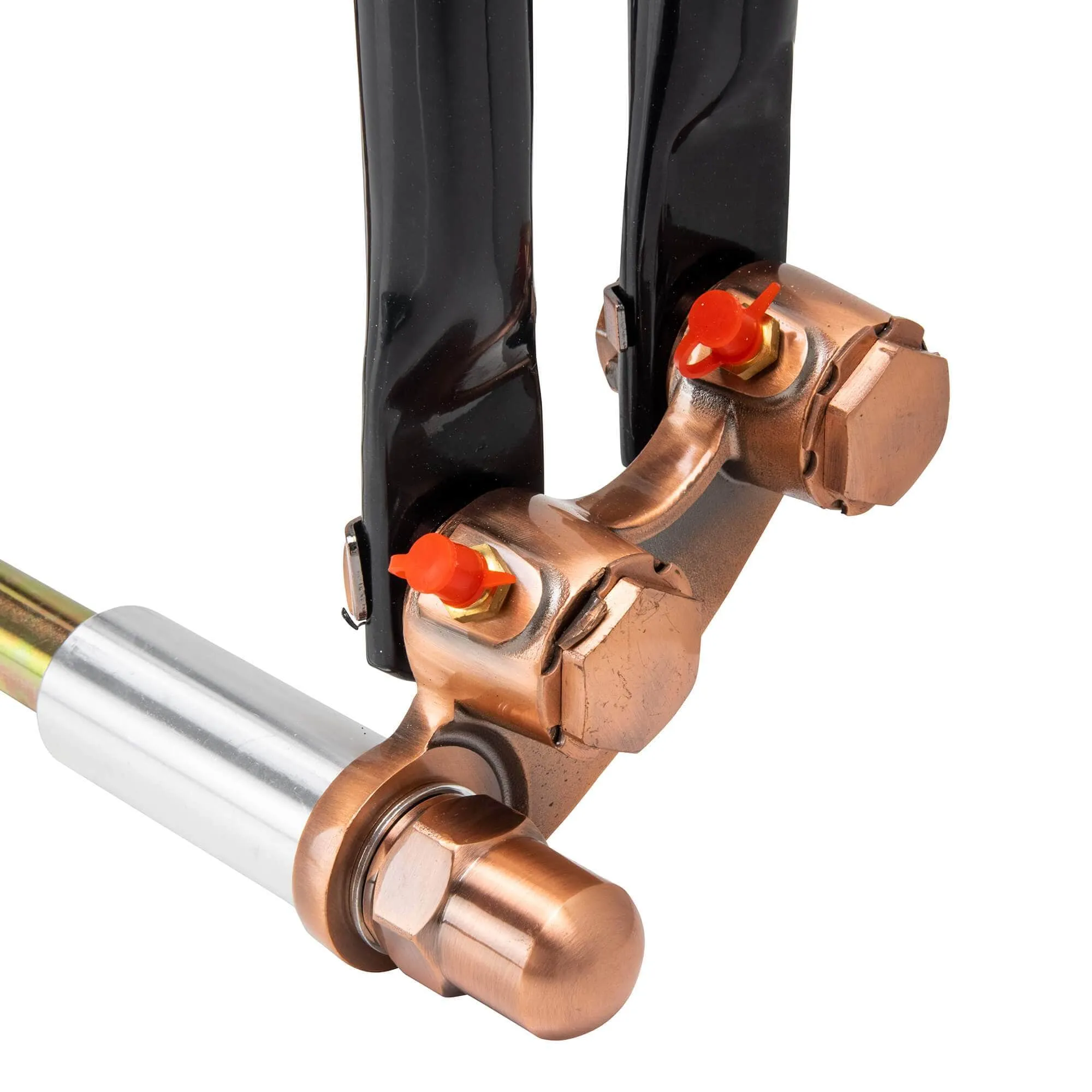Hardbody Antique Style Springer Front End - 2 inch Under Length - Copper and Black