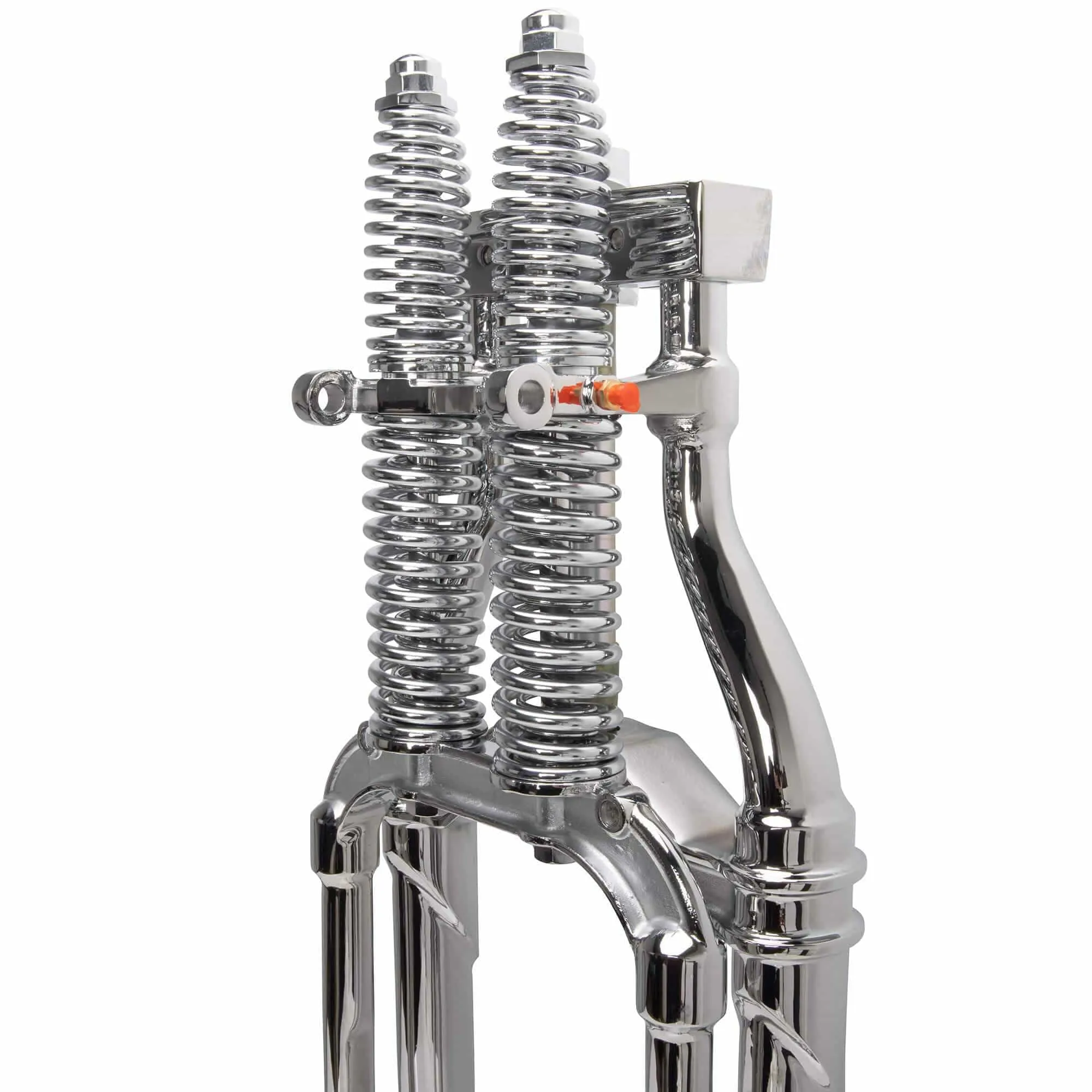 Hardbody Antique Style Springer Front End - Standard Length - Chrome
