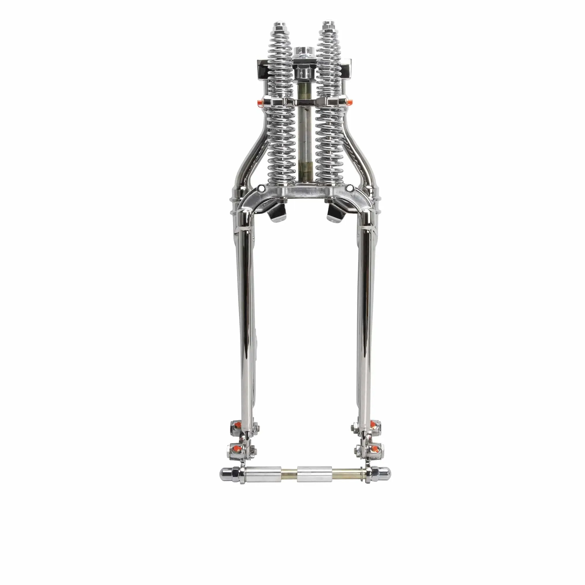 Hardbody Antique Style Springer Front End - Standard Length - Chrome