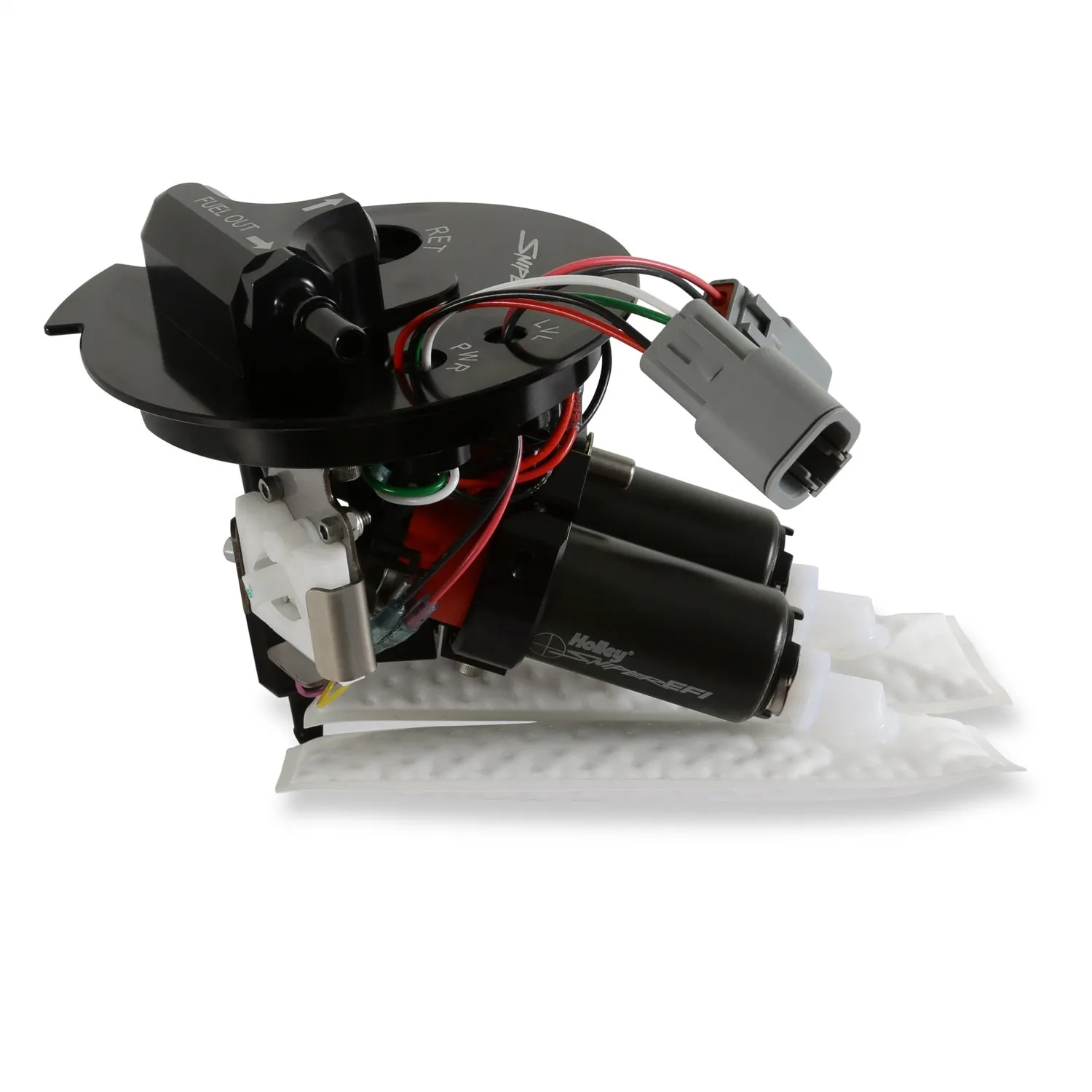 Holley Electric Fuel Pump - Dual 340 lph Pumps - Chevy Camaro 2010-15