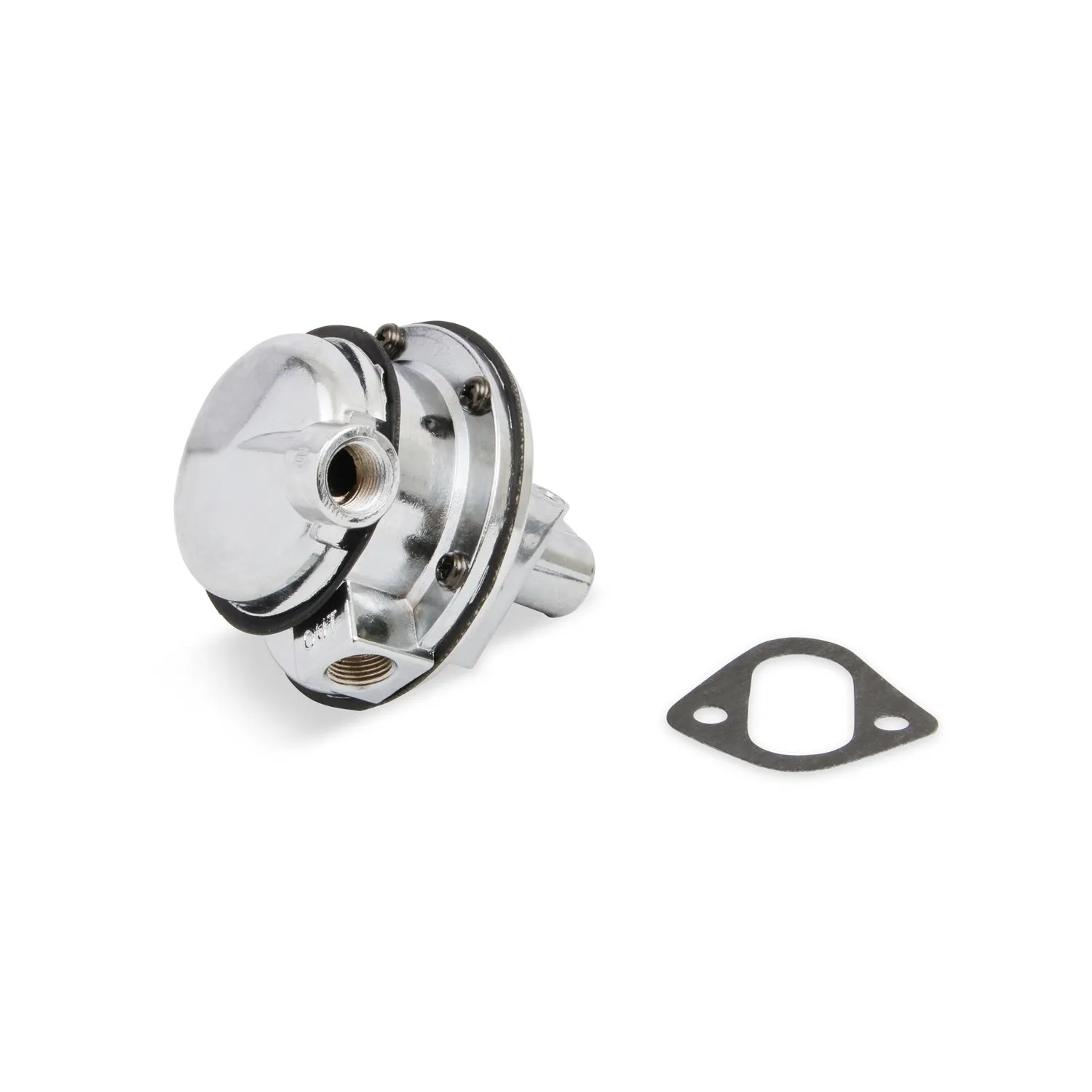 Holley Mechanical Fuel Pump - 110 gph - 6.5-8 psi - 3/8 in NPT Female Inlet / Outlet - Polished - Gas - Small Block Chevy