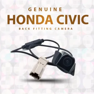 Honda Civic Back Genuine Fitting Camera - Model 2016-2021 - Car Parking Camera | Security Camera | Back Guide Line Parking Backup Camera