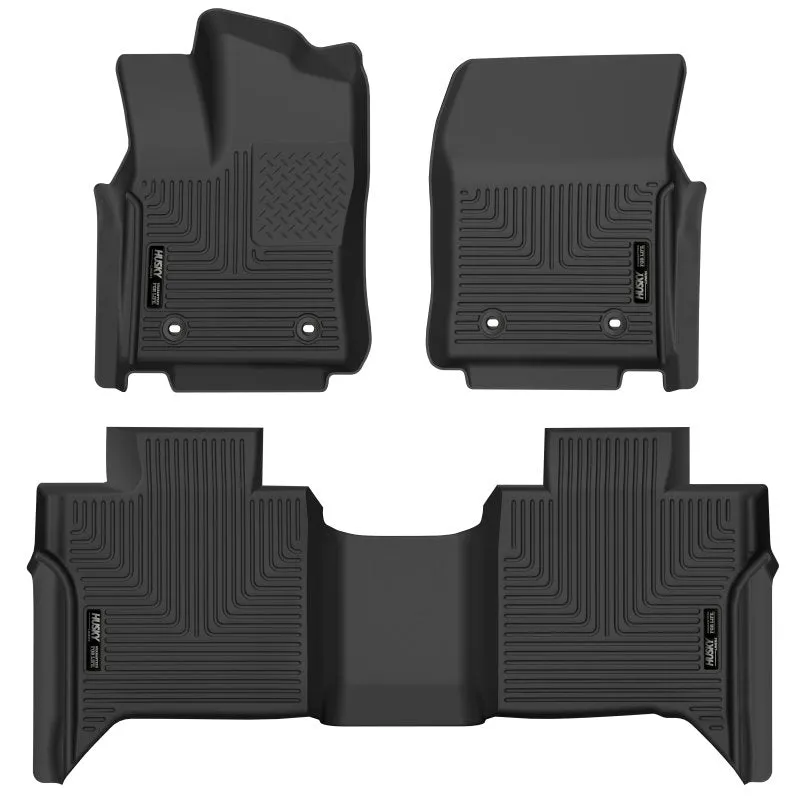 Husky Liners Exact Fit X-Act Contour Floor Mats | 2022-2025 Toyota Tundra