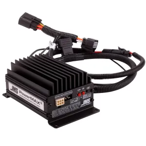 JMS PowerMAX V2 Fuel Pump Booster - Splice-In - 14.4-22V Range - 3-7 psi More - Cadillac CTS 2008-16 / Chevy Camaro 2010-16 / Corvette 2008-13 P2000GMP