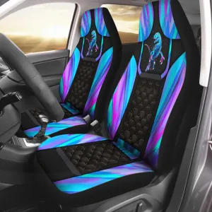 Love Dinosaurs With Front Car Seat Covers