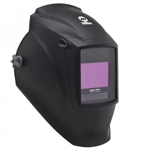 MILLER DIGITAL ELITE BLACK with Clear Light Lens