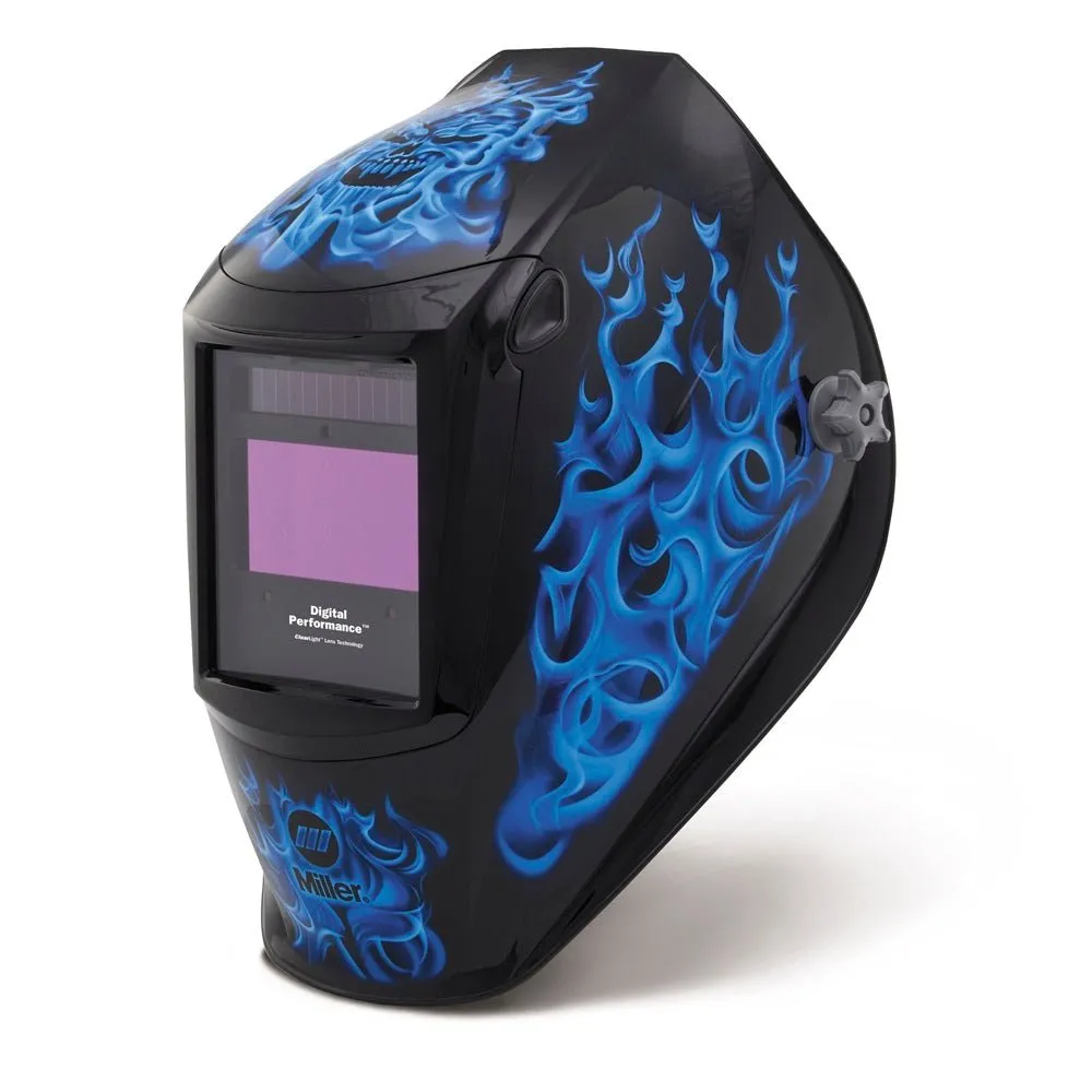 Miller Welding Helmet Digital Performance, Blue Rage 282001